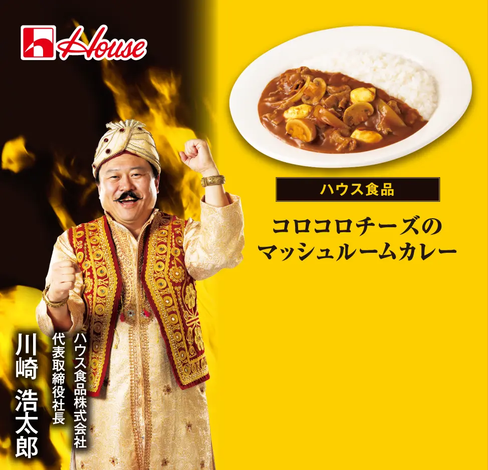 ハウス食品 コロコロチーズのマッシュルームカレー